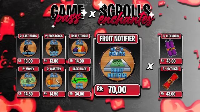 Gamepass Blox Fruit + Barato Do Site !!! - Roblox - DFG