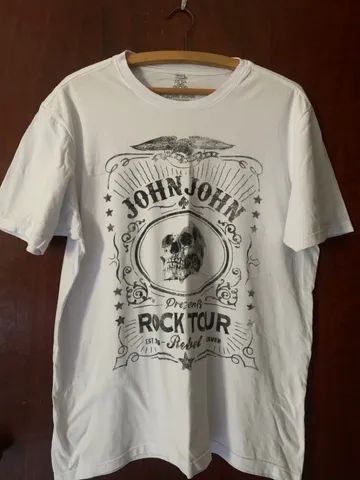 Camiseta John John Rock Preta - Faz a Boa!