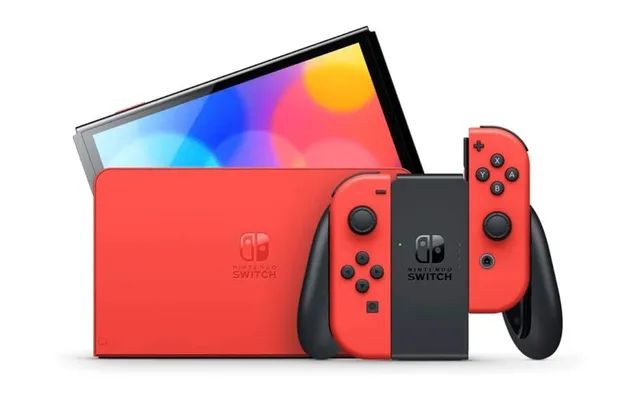 New Nintendo Switch Oled - DESTRAVADO COM 256gb 10 jogos completos