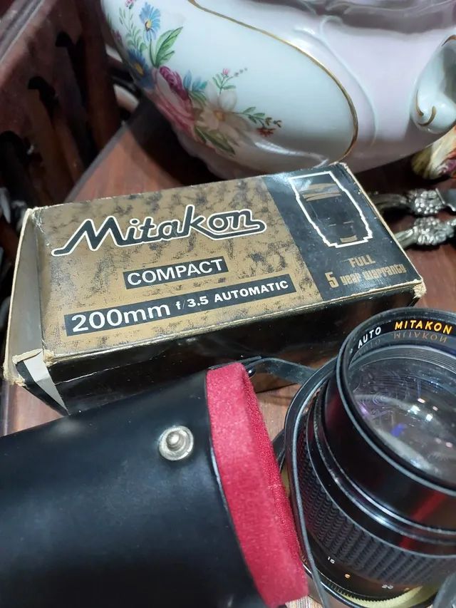 CAMERA FOTOGRÁFICA PRAKTICA COM ACESSÓRIOS  - Foto 5