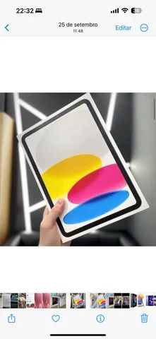 iPad 10th (geração) 64gb wi-fi - L A C R A D O - 
