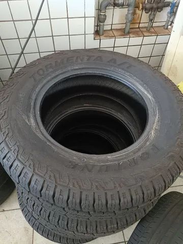 Vendo pneus 275/70/R18 de dorge RAM - Foto 2