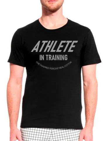 Camiseta P/ Treino Academia 100% Algodão Musculação SEGURANÇA