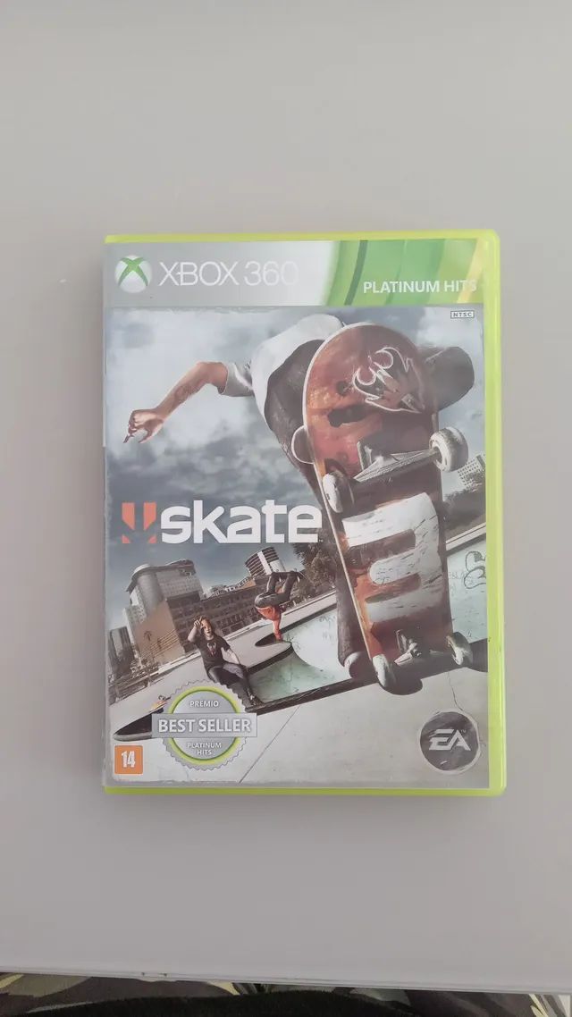 Jogo Skate 3 Para Xbox 360 Mídia Física