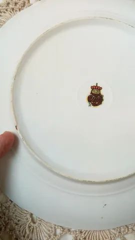 Prato decorativo de porcelana DP541 - 24cm (no estado) - Foto 3