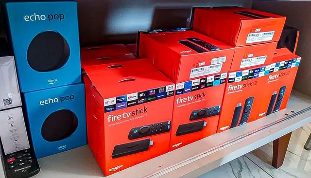 Produtos Amazon (FireTV's, Alexas, Echos)