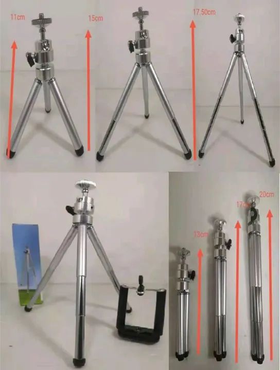 Tripé para celular, Alumínio, extensível, Resistente (Novo) - Foto 3