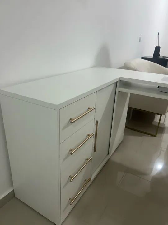 MESA EM L PARA MANICURE - Foto 2