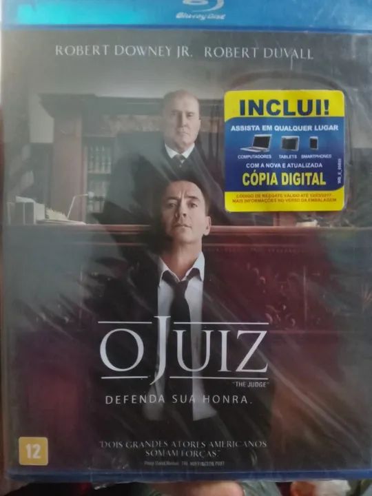 Blu-ray O Juiz (lacrado) - Foto 3