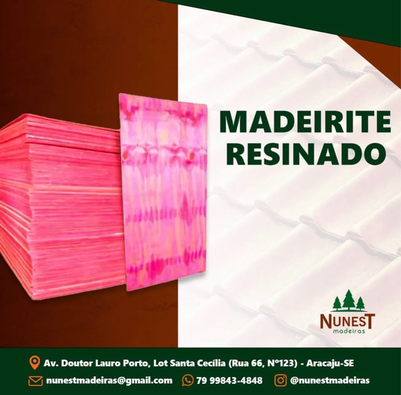 MADEIRITE PLASTIFICADO E RESINADO  - Foto 2