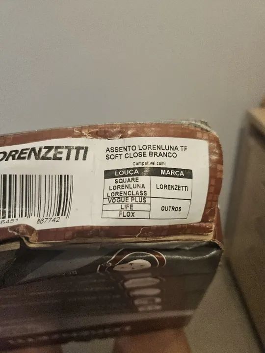 Assento Sanitário Lorenluna TF Soft Close Branco resina termofixa de alta durabilidade - Foto 4