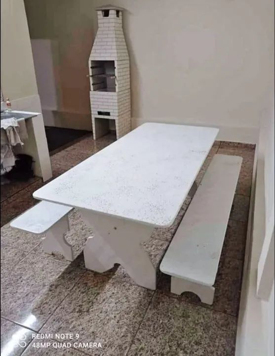 'Mesa de Jantar Ardosia Stilo Mozart - Elegância e Sofisticação!" - Foto 2