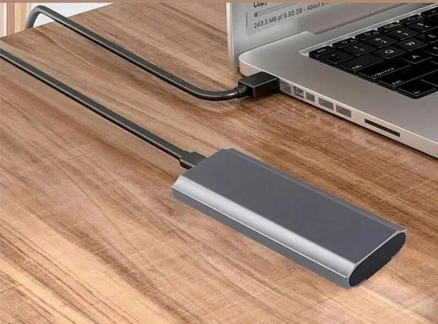 Case NVMe M2 SSD Tipo C, USB 3.1