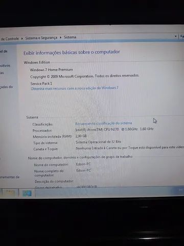 Netbook Philco ( leia o anúncio) funcionando !!  - Foto 3