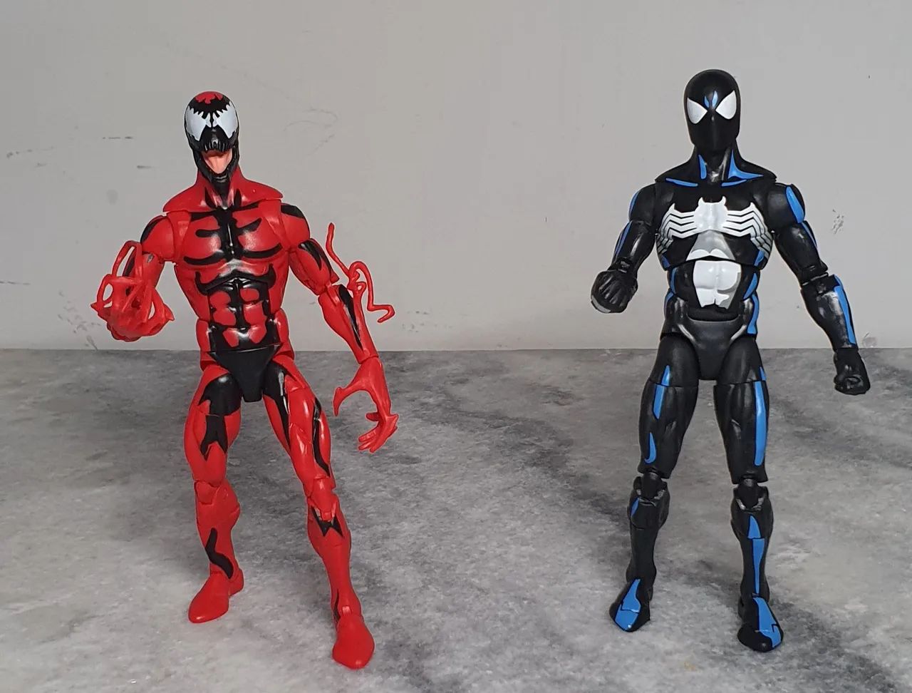 マーベルレジェンド SPIDER-MAN vs CARNAGE フィギュアセット Dual pack Spiderman vs Carnage novo bootleg marvel legends VHS