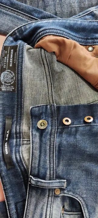 Calça Diesel Original Jeans Masculina Destroyed - Foto 5
