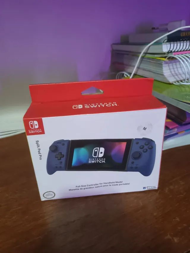 Controle Nintendo Switch Hori Pro Na Caixa
