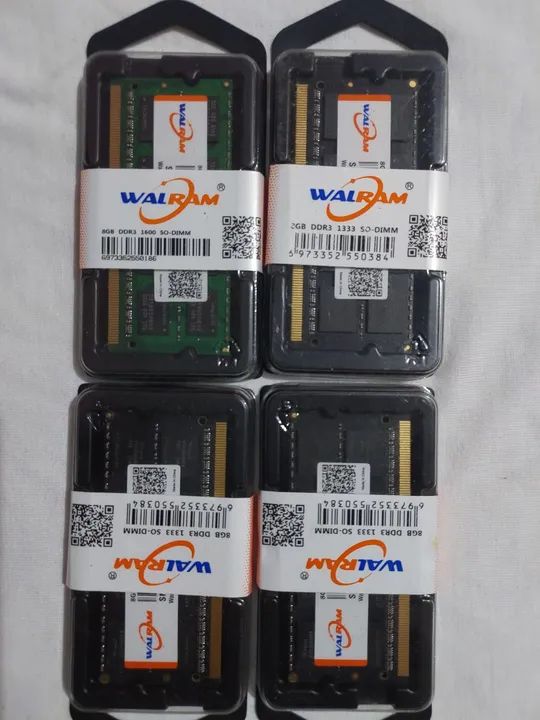 MEMÓRIA DDR3 8 GB FREQUÊNCIA 1333 PRA NOTEBOOK  - Foto 6