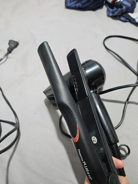 Prancha de cabelo GAMAplus 210° Secador de Cabelo Philips 1200W - Foto 3
