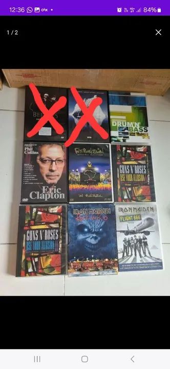 DVDs de Shows (Preços na Descrição) - Foto 2