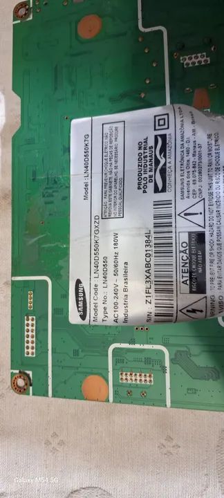 Placa Mãe de TV Samsung ln40d550k7gxzd - Foto 2