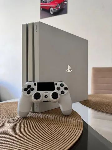 PS4 Pro 4k Raríssimo na cor branca - PLAYHOUSE 