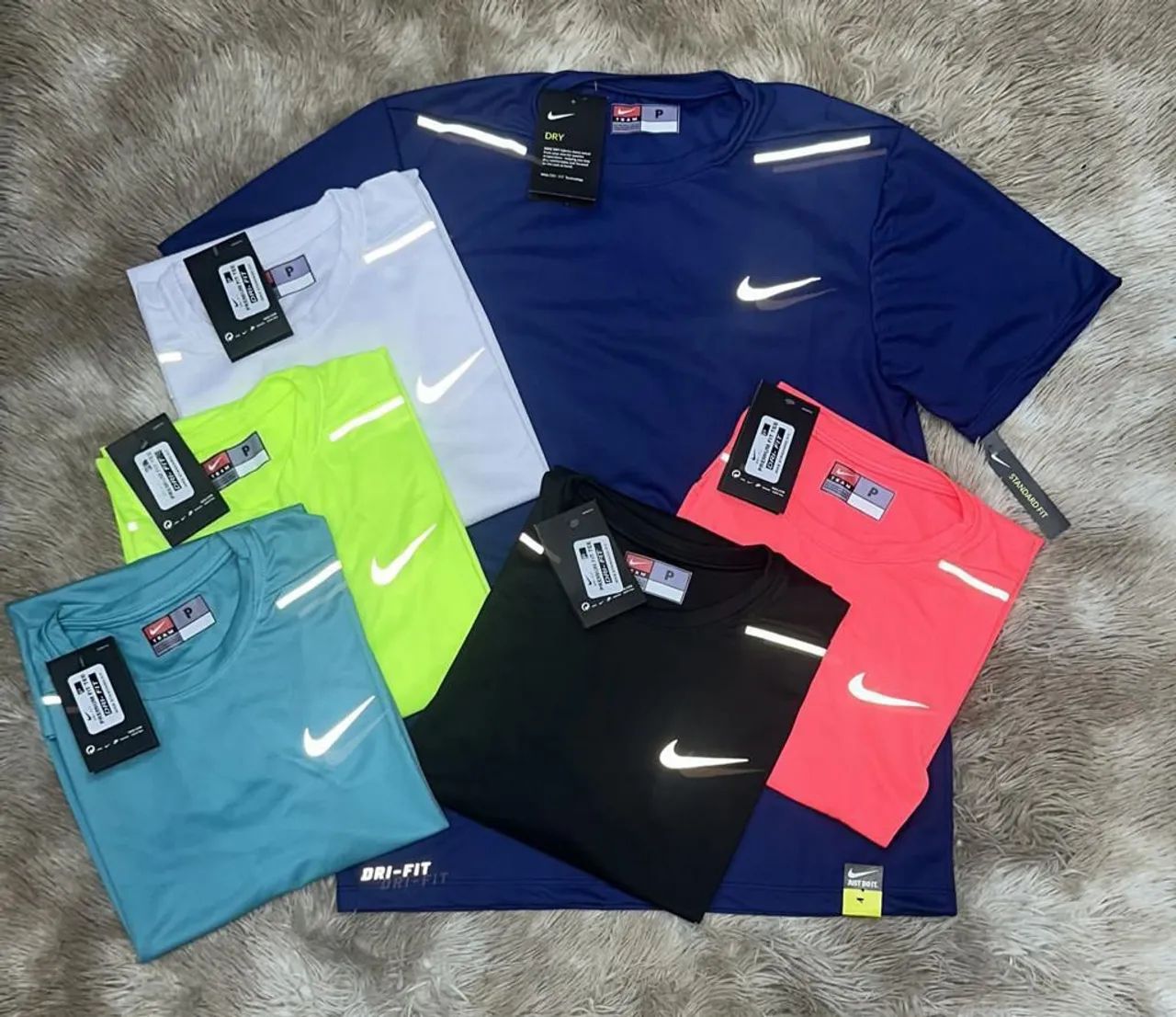 Camisas Nike Dri-Fit - Diversas cores