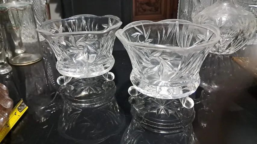 Vasos pequenos cristal