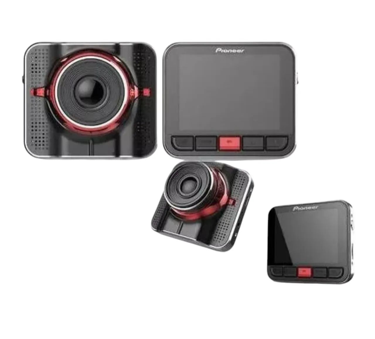 Pioneer Câmera De Segurança Automotiva Dashcam Vrec-100ch Nova 
