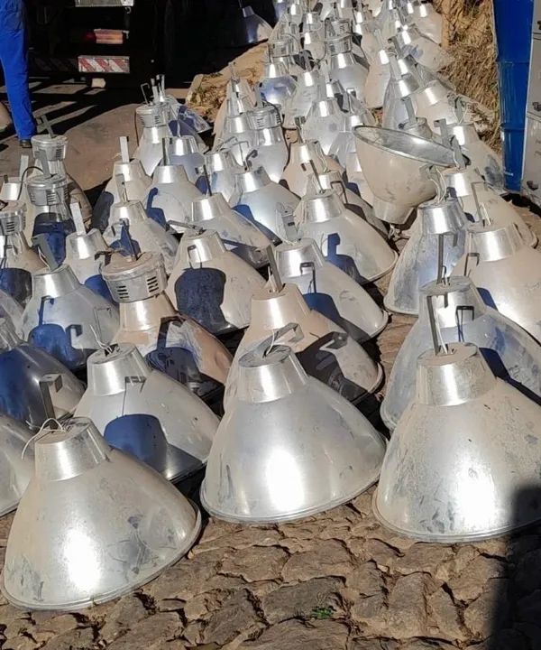 Luminárias de alumínio