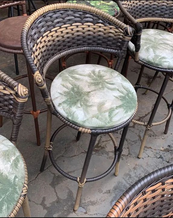 Banquetas banqueta e mesas bistrô para residência e comércio  - Foto 3