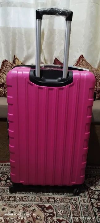 Mala de Viagem Rosa - Tamanho Grande  - Foto 5