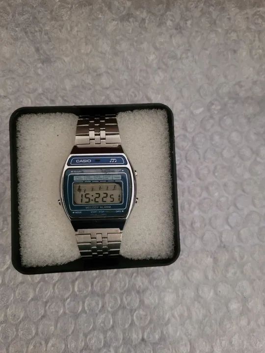 Relógio Casio melody alarm usado antigo 