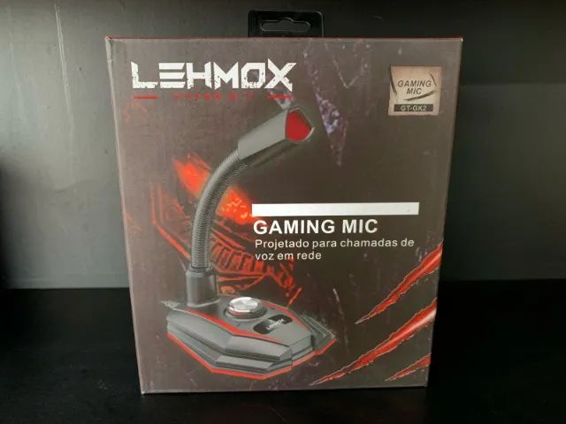 Domine as Batalhas Online com o Microfone Gaming Lehmox Hyper G.T! - Foto 4