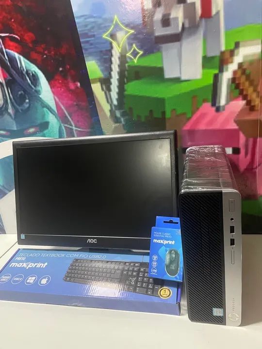 Desktop HP completo 64374417320195120