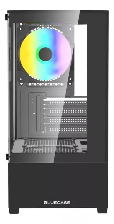 Gabinete Gamer BG-055 Hit Pro: Design Premium com 3 Fans RGB Loja Coimbra Computadores  - Foto 4