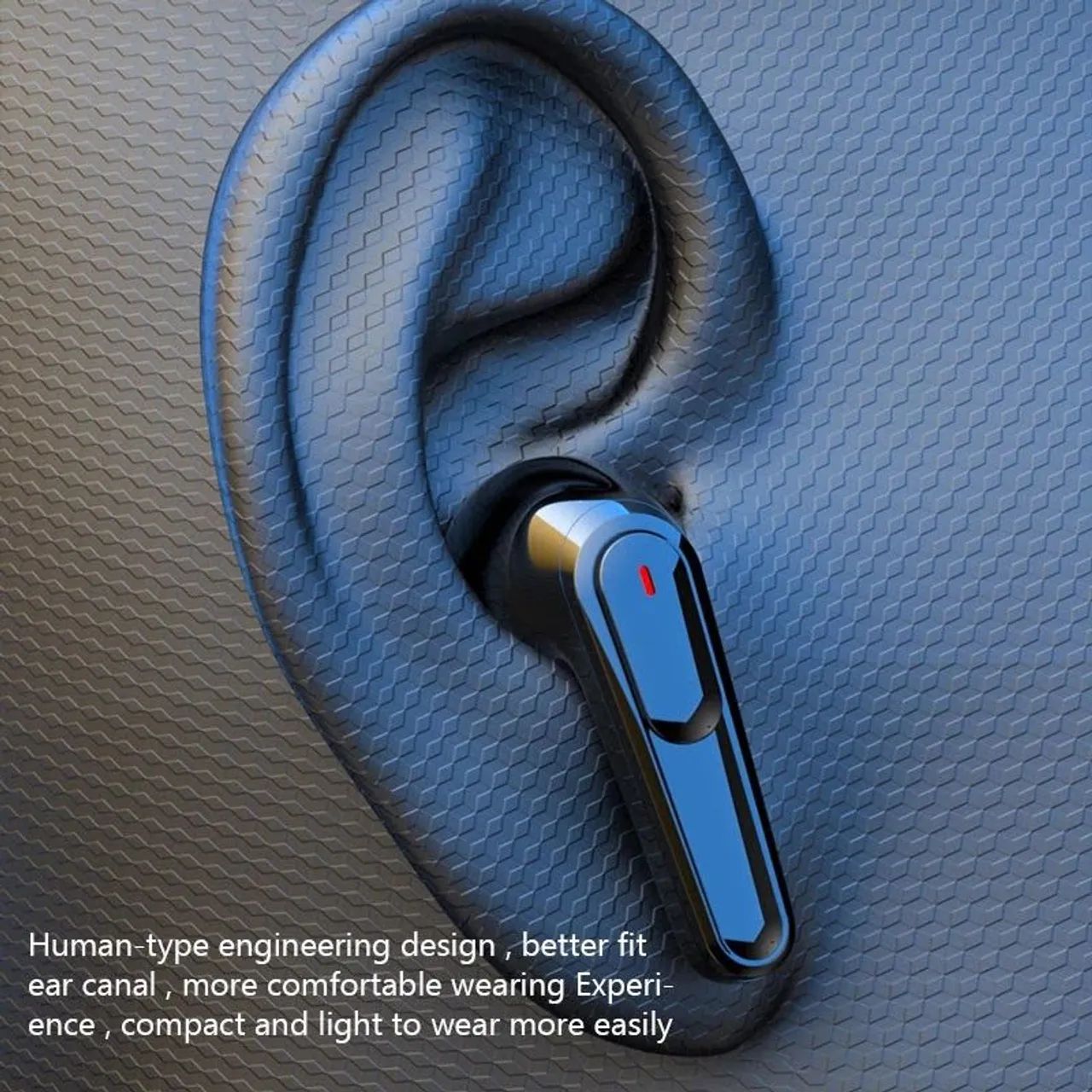 Fone De Ouvido Bluetooth (Tampa Transparente) - Foto 4