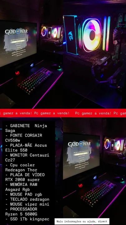PC Gamer Completo!!!