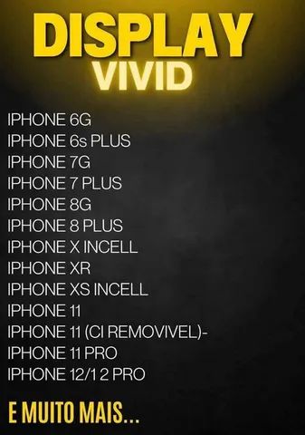 Display Vivid para iPhone Apple !!!