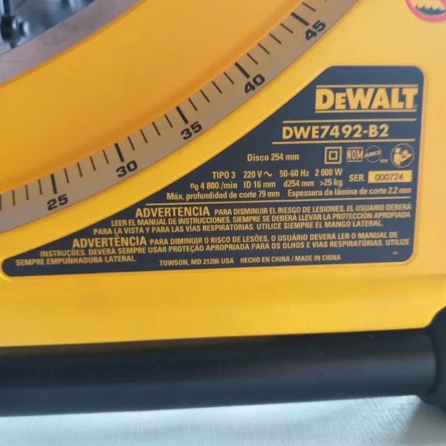 Serra Circular Dewalt DWE 7492-B2 - Foto 2