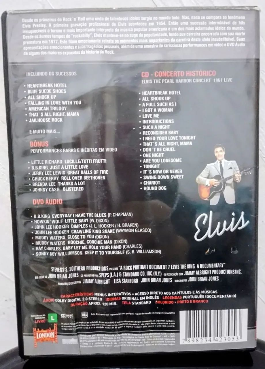 Dvd e Cd, Elvis Presley. Centro RJ.  - Foto 3