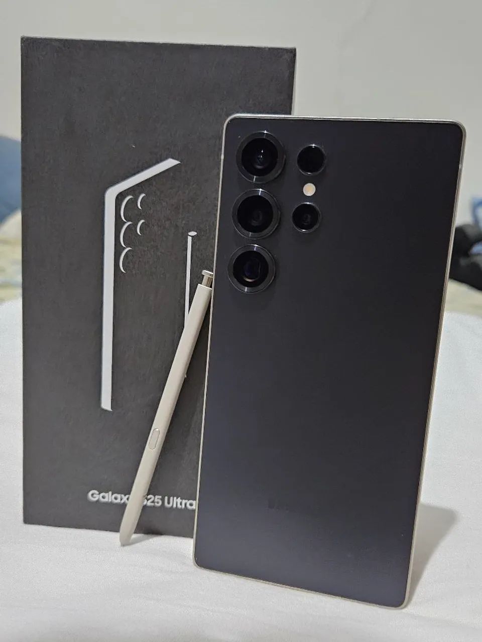 Samsung S25 Ultra 12+256GB 黒 新品未開封 Celular Samsung Galaxy S25 Ultra 5G 256Gb 12Gb Câmera Quádrupla