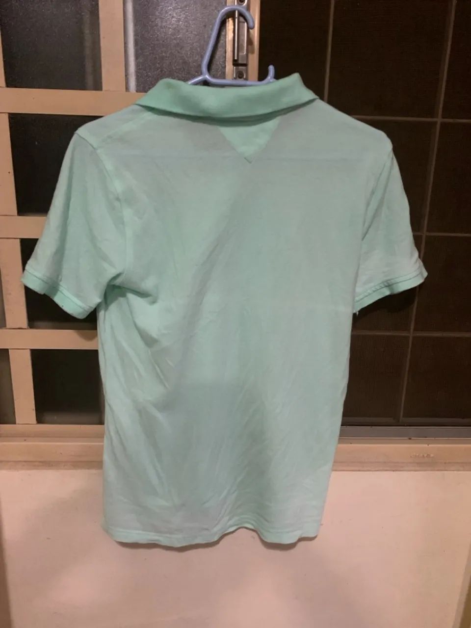Camisa Polo Tommy Hilfiger Verde Claro - Foto 3