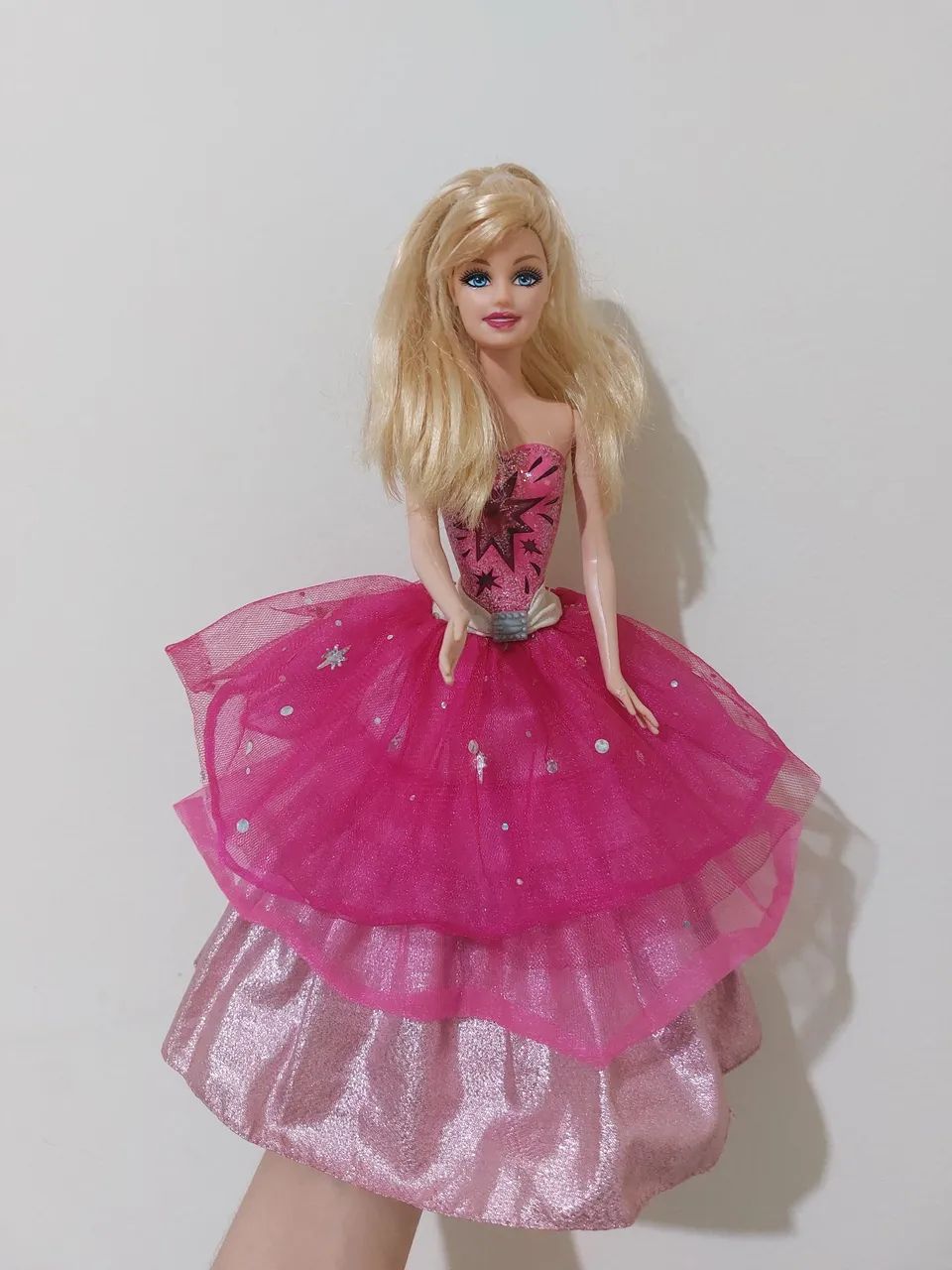 Boneca Barbie Moda e Magia FUNCIONANDO