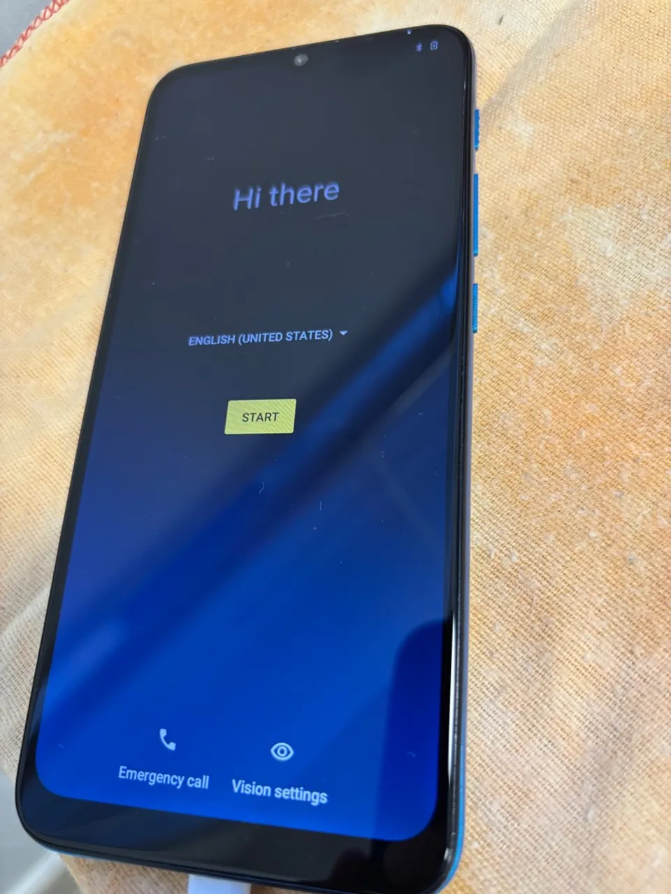 Moto e7 em perfeito funcionamento