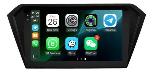 Multimidia Gol G7 G8 9 polegadas Android Carplay  sem fio wifi gps - Foto 2