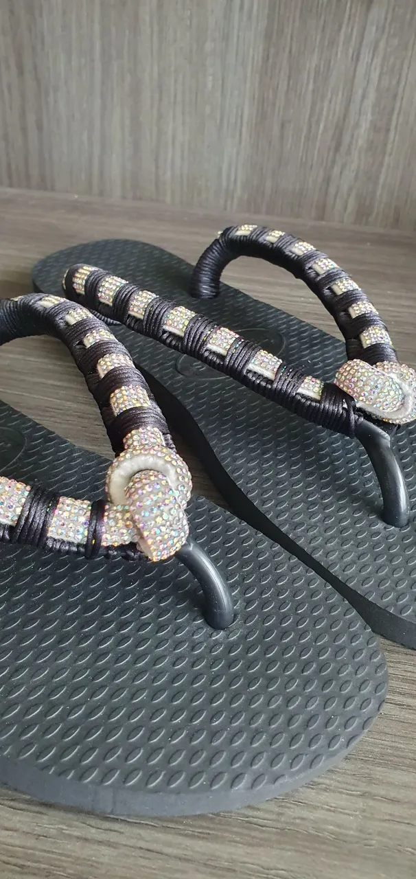 Chinelos Havaianas customizados
