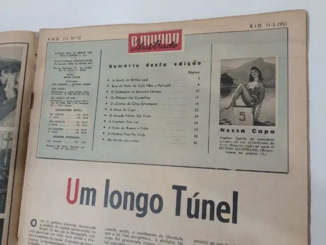 Revista antiga O Mundo Ilustrado nº 15 - Maio de 1955 - Foto 3