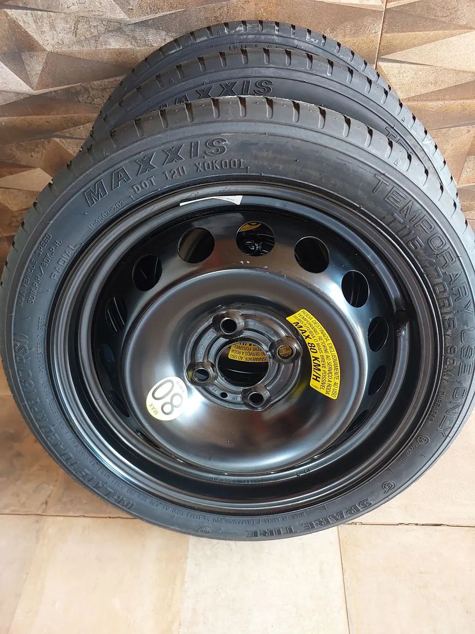 Step temporário slin Aro 15 Onix e Hb20 Novos - Foto 3