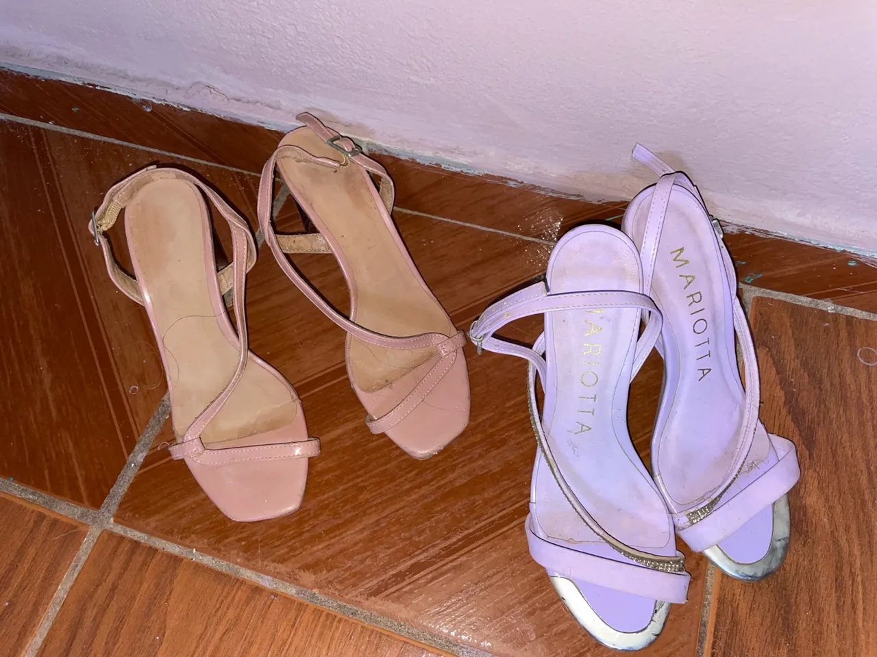 Sapato e salto